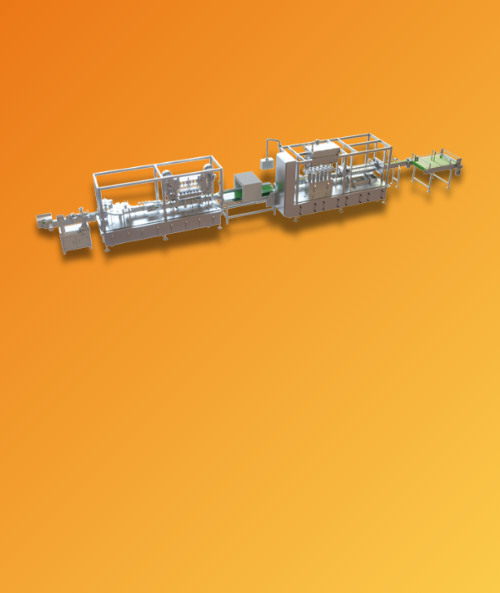 Automatische Flaschenabfüllmaschine mit Förderband